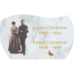 Placa Funeraria Adhesiva...