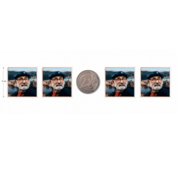 Miniature quadrate 3 cm